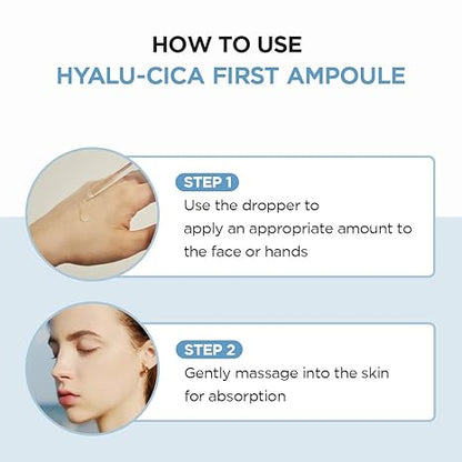 SKIN1004 Hyalu-CICA First Ampoule 3.38 fl. oz, 100ml, Soothing Hydration Dry Skin