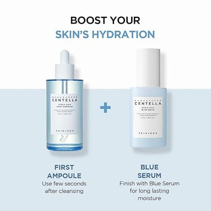 SKIN1004 Hyalu-CICA First Ampoule 3.38 fl. oz, 100ml, Soothing Hydration Dry Skin