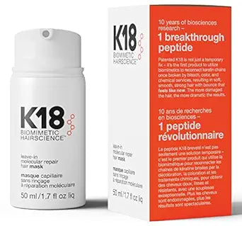 K18 Biomimetic Hair science – Leave-In Molecular Repair Hair Mask