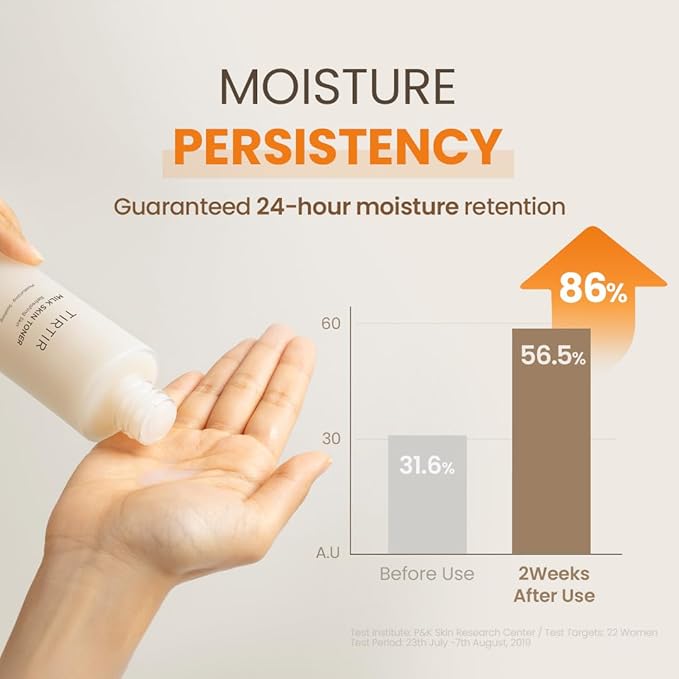 TIRTIR Milk Skin Rice Toner – Deep Hydration &amp; Nourishment for Radiant Skin