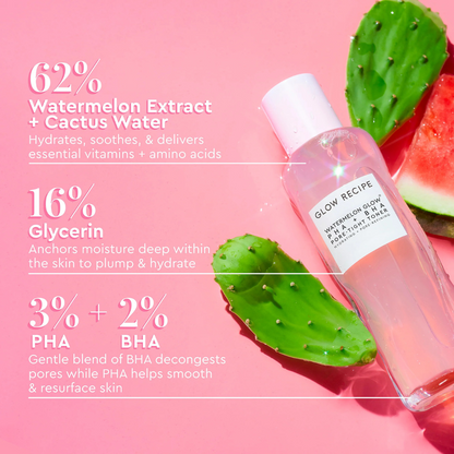 Glow Recipe | Watermelon Glow PHA+BHA Pore-Tight Toner