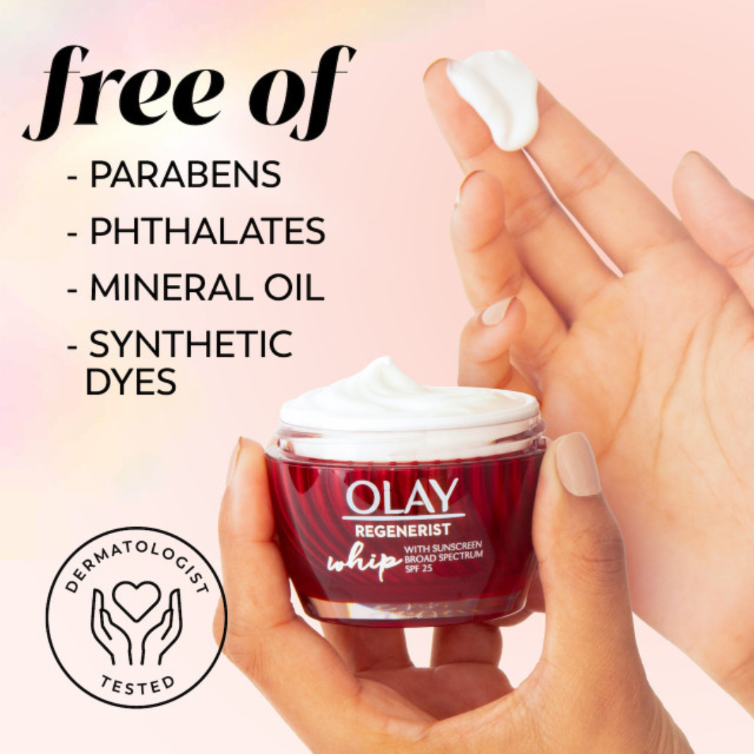 Olay | Regenerist Whip Hydrating Moisturizer with Sunscreen SPF 25