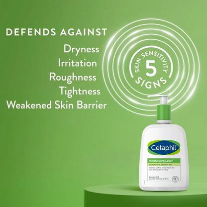 Cetaphil Hydrating Moisturizing Lotion for All Skin Types, Sensitive Skin,237 ML