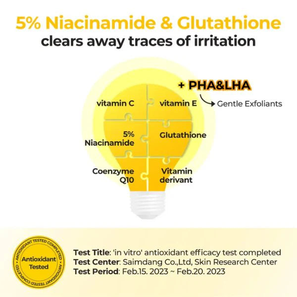 numbuzin | No.5 Vitamin-Niacinamide Concentrated Pad