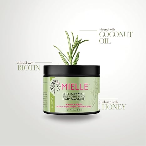 Mielle Rosemary Mint Strengthening Hair Masque – 340g