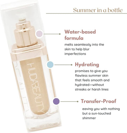 Huda Beauty | N.Y.M.P.H. Not Your Mama’s Panty Hose All Over Body Highlighter small size