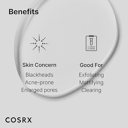 COSRX Niacinamide 2% + BHA 4% Blackhead Exfoliant Toner 3.38 fl.oz / 100ml