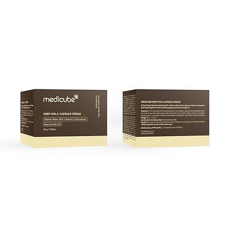 Medicube Deep Vitamin C Golden Capsule Face Moisturizer