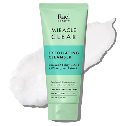 Rael Miracle Clear Face Wash – Gentle Exfoliating Cleanser 30 ML
