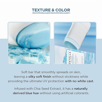 SKIN1004 Madagascar Centella Hyalu-Cica Silky-Fit Sun Stick SPF50+ PA++++ (20g)