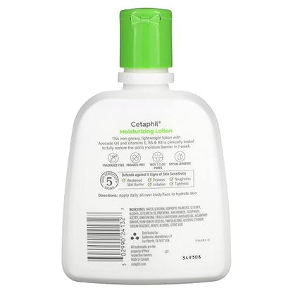 Cetaphil Hydrating Moisturizing Lotion for All Skin Types, Sensitive Skin,237 ML