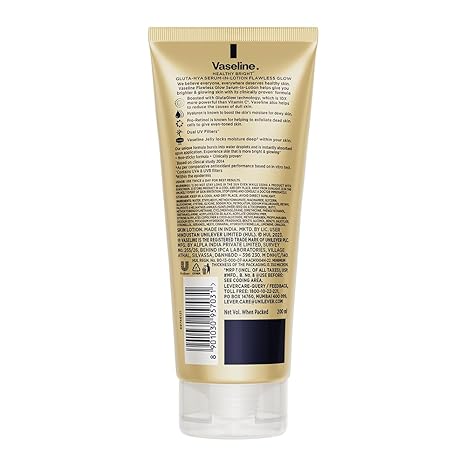 Vaseline Gluta-Hya Flawless Glow, 200ml, Serum-In-Lotion