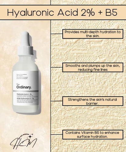The Ordinary Hyaluronic Acid 2% + B5