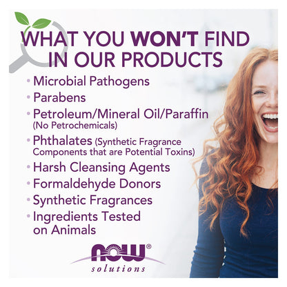 NOW Foods Solutions Coconut Oil – Natural, 7 fl oz (207 ml)