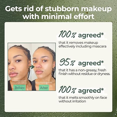 Numbuzin No.3 Pore & Makeup Cleansing Balm with Green Tea and Charcoal