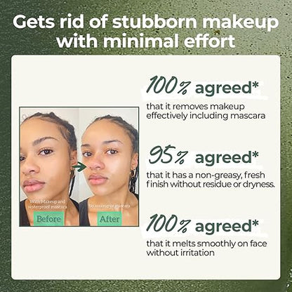 Numbuzin No.3 Pore & Makeup Cleansing Balm with Green Tea and Charcoal