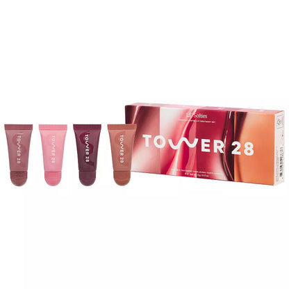 Tower 28 Lil Softies Tinted Lip Treatment Set – Hydrating &amp; Nourishing Lip Balms