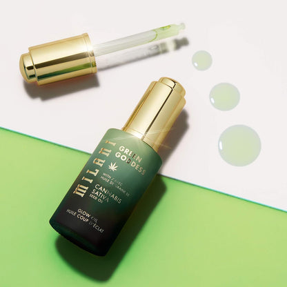 Milani | Green Goddess Glow Oil |Cannabis Sativa-Seed Oil
