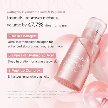 Medicube-PDRN Pink Collagen Exosome Shot Serum 7,500