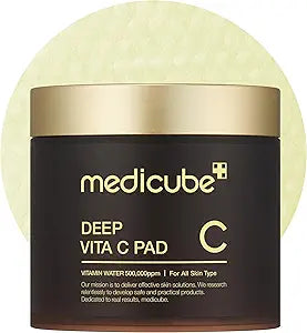 Medicube Deep Vita C Facial Pads | Vitamin C Toner Pads