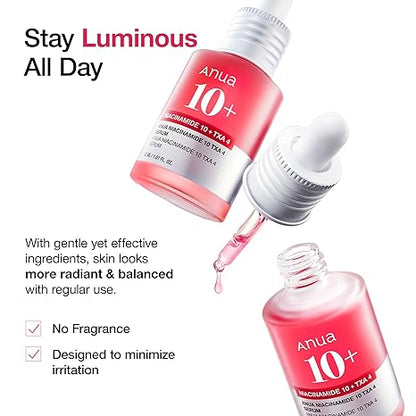 ANUA Niacinamide 10 + TXA 4 Serum with Hyaluronic Acid