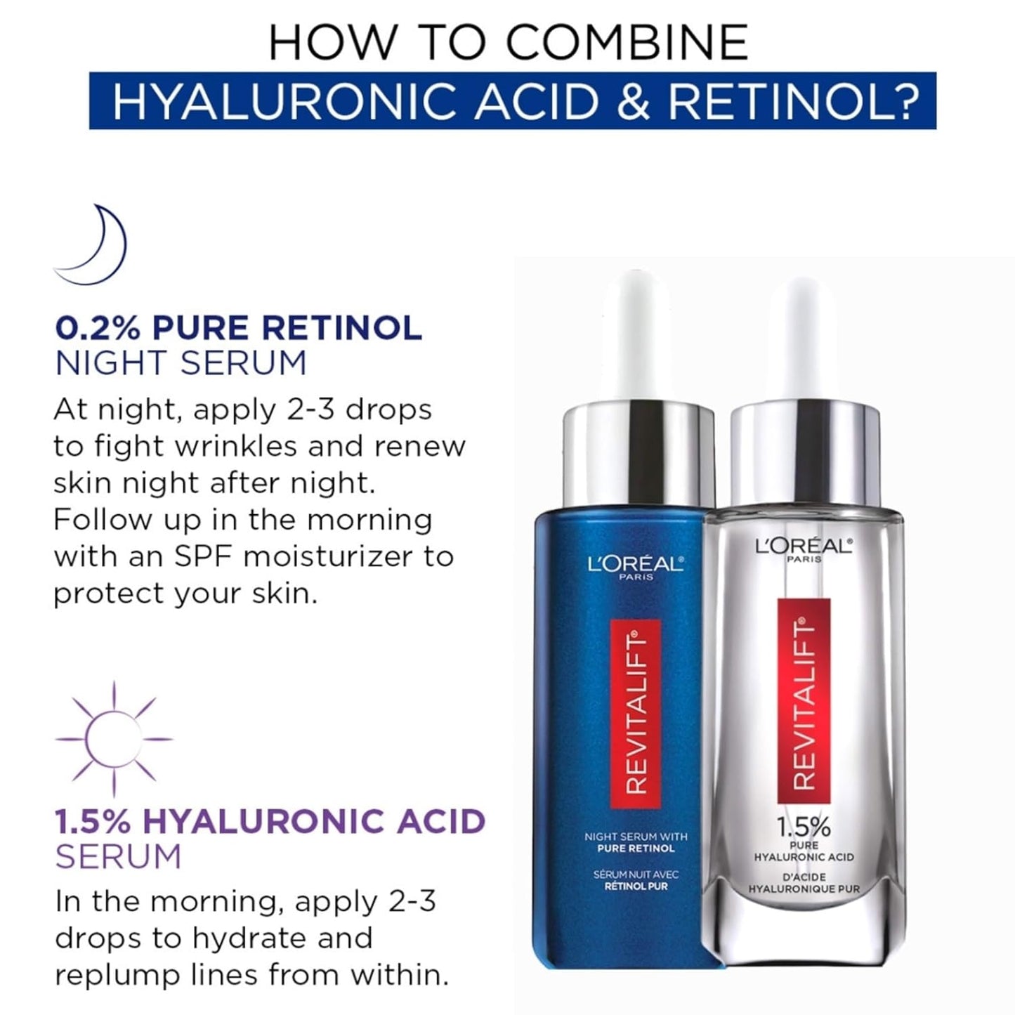 'L'Oreal Paris Revitalift Triple Power LZR Retinol Night Serum