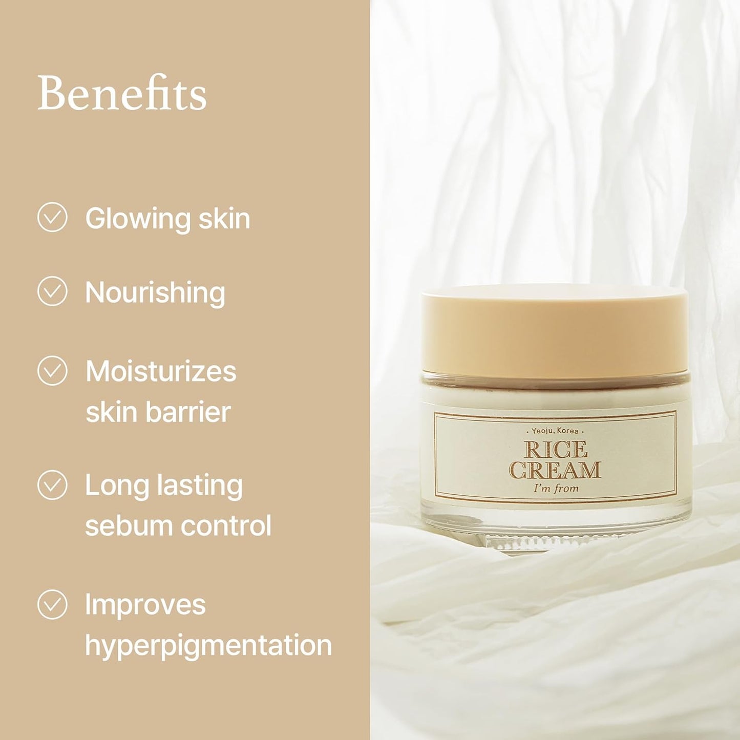 I'm From Rice Cream – Hydrating &amp; Brightening Moisturizer