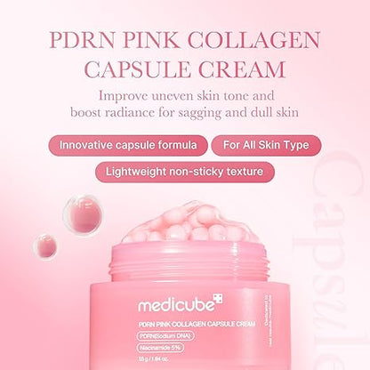 Medicube PDRN Pink Collagen Capsule Cream