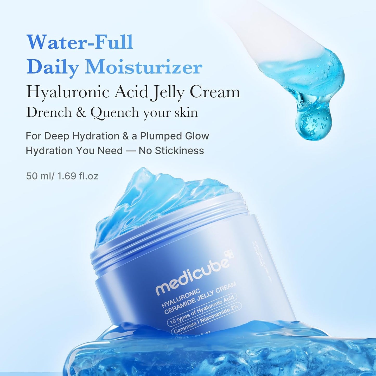Medicube Hyaluronic Acid Moisturizing Jelly Cream