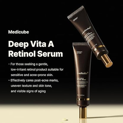 Medicube Deep Reviving Bakuchiol Retinol Facial Serum – Anti-Aging &amp; Skin Renewal