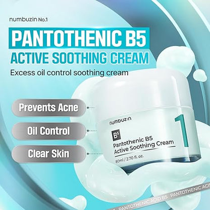 numbuzin No.1 Pantothenic B5 Active Soothing Cream