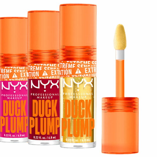 NYX | Professional Make Up| Duck Plump High Pigment Plumping Lip Gloss - 15 Twice The Spice- Spiced Red