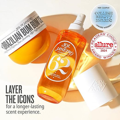 Brazilian Crush Cheirosa ’62 Bum Bum Hair & Body Fragrance Mist