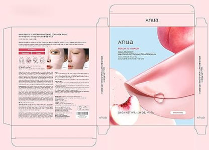 Anua Peach 70+ Niacin Brightening Collagen Mask