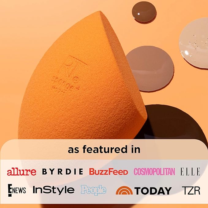 Real Techniques | Everyday Essentials Makeup Brush Set with Bonus Miracle Complexion Sponge