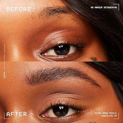 NYX PROFESSIONAL MAKEUP Micro Brow Pencil, Precise Eyebrow Pencil