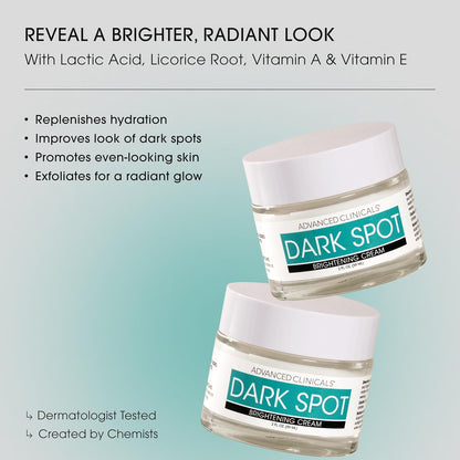 Advanced Clinicals Dark Spot Brightening Cream