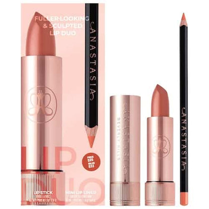 Anastasia Beverly Hills Fuller Looking & Sculpted Lip Duo Kit Peach Bud