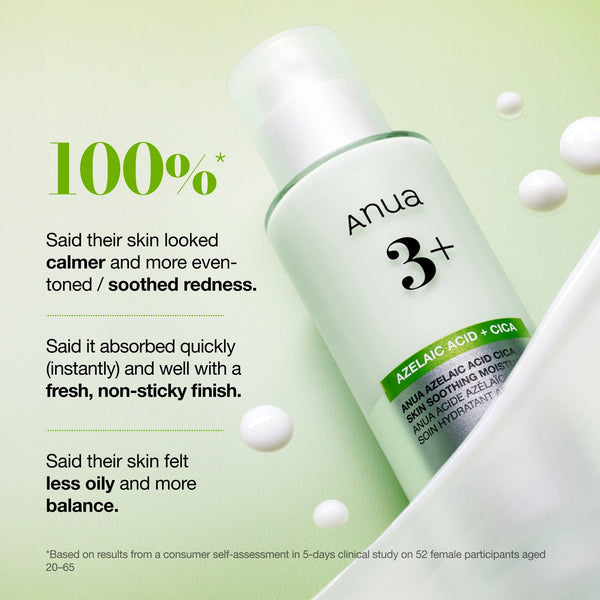 Anua Azelaic Acid CICA Skin Soothing Moisturizer
