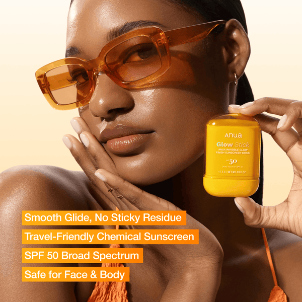 Anua Invisible Glow Finish Sunscreen Stick SPF 50+ PA++++