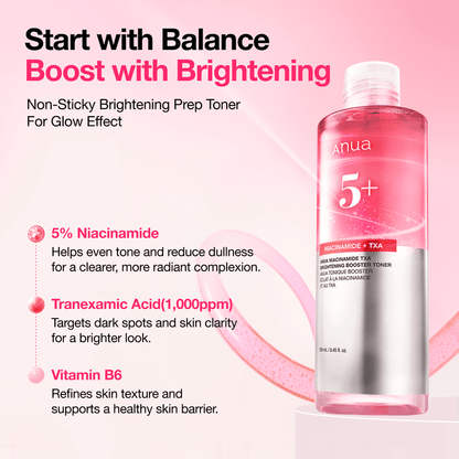 Anua Niacinamide TXA Brightening Booster Toner