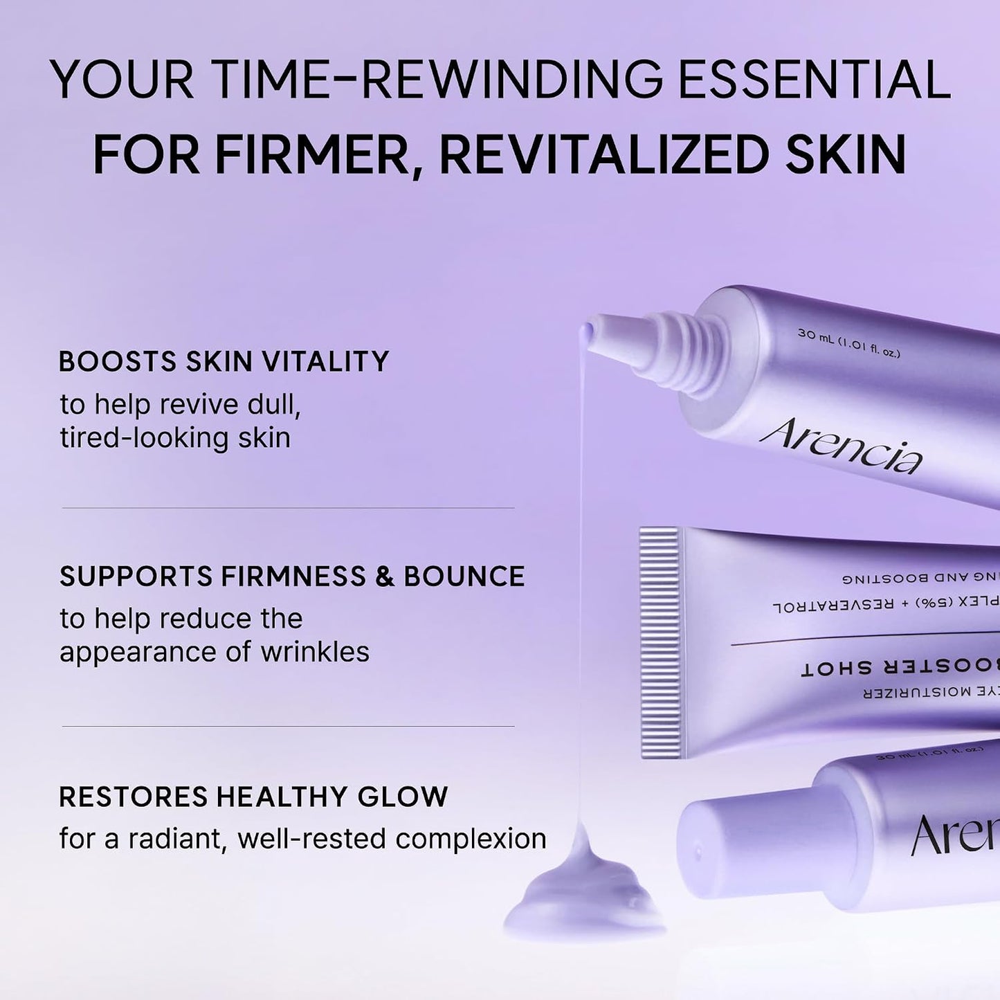Arencia NAD+ Booster Shot Face & Eye Moisturizer