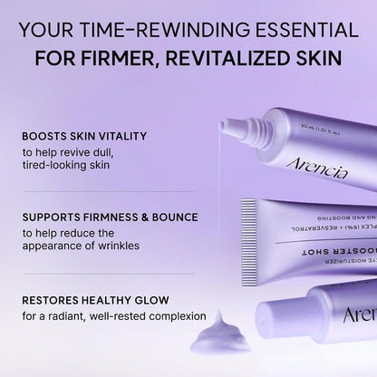 Arencia NAD+ Booster Shot Face & Eye Moisturizer