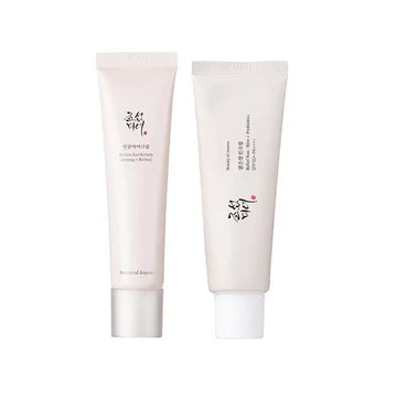 BEAUTY OF JOSEON - Relief Sun Rice + Probiotics SPF50+ PA++++ 50ML + Revive Eye Serum Ginseng + Retinal 30ML