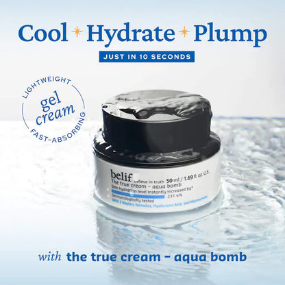 Belif The True Cream Aqua Bomb with Hyaluronic Acid and Niacinamide