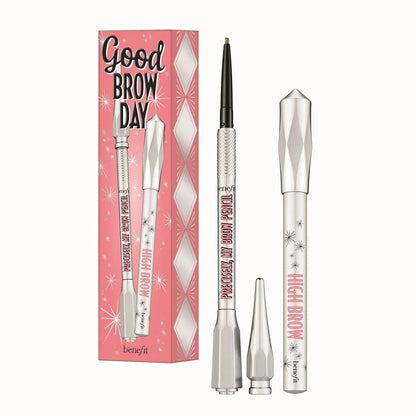 Benefit Cosmetics-Good Brow Day Pencil Set 4 Warm Deep Brown