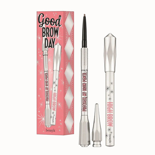 Benefit Cosmetics-Good Brow Day Pencil Set 4 Warm Deep Brown