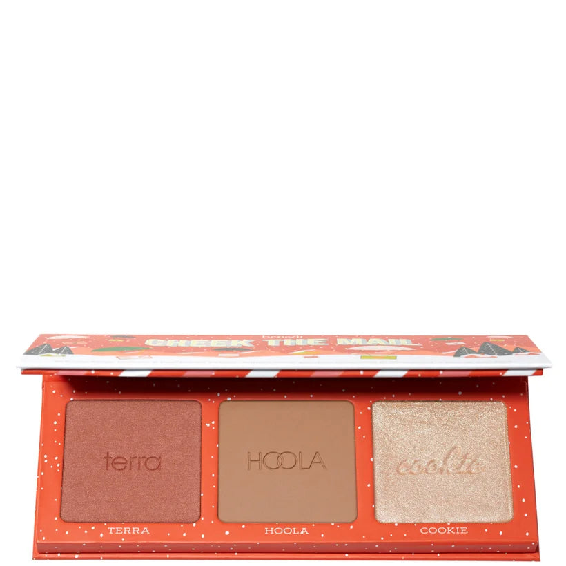 Benefit Cosmetics Cheek the Mail Blusher, Bronzer and Highlighter Cheek Palette