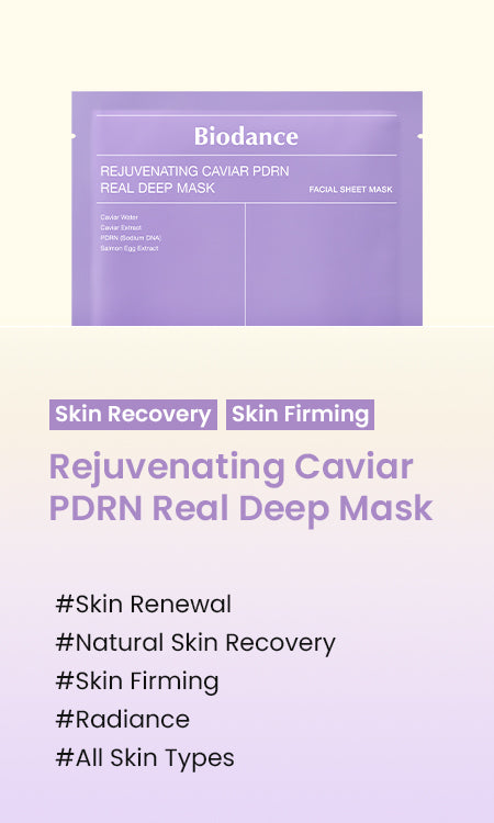 Biodance Rejuvenating Caviar PDRN Real Deep Mask Facial Sheet Mask