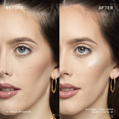NYX Professional Makeup Buttermelt Shimmer Powder Highlighter